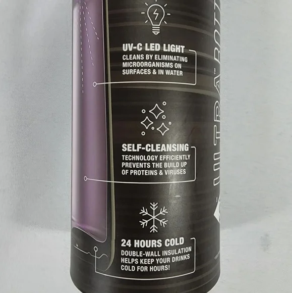🎁 Tal Ultra Water Bottle 18oz. Self Cleaning Water Purification Technology - Picture 8 of 11